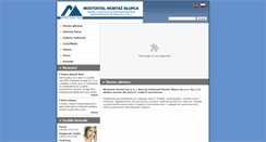 Desktop Screenshot of mostostal-montaz.pl